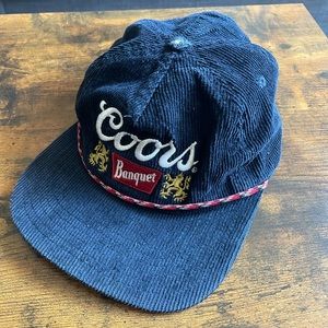 Coors Banquet Corduroy hat
